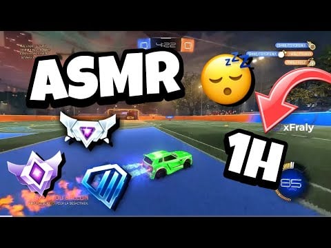 ASMR Français • 1h de Chuchotements très puissants sur Rocket League en RANKED 😴💤