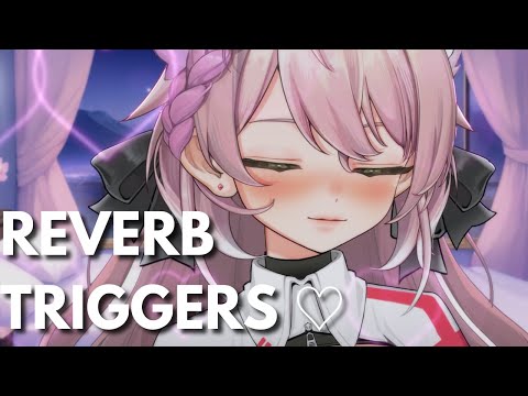 ASMR Reverb Triggers to Help YOU Relax ♡ (Binaural) (3DIO)