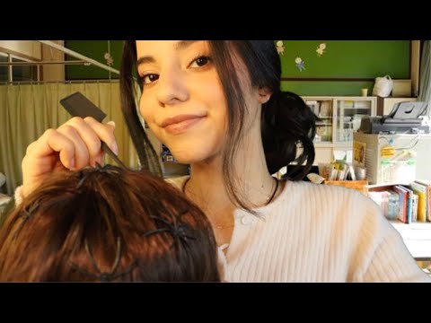ASMR | School Nurse Lice Check