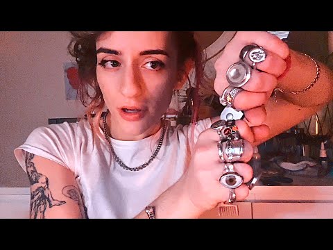 asmr fast chaotic ring haircut ✂️💍