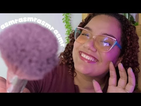 o MELHOR ASMR de PINCEL NA TELA 🤩💕