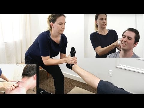 FULL BODY TREATMENT - Sprained Ankle,  EAR Adjustment Chiropractic INJURED IN PARADISE