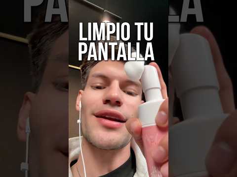 LIMPIO TU PANTALLA DEL CELULAR 📱 #asmr #shorts #asmrsounds #comedia