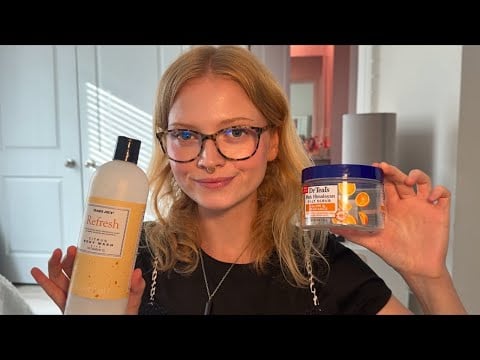 🧴ASMR 🫧~ ✨TAPPING ON MY EMPTIES ✨🧼