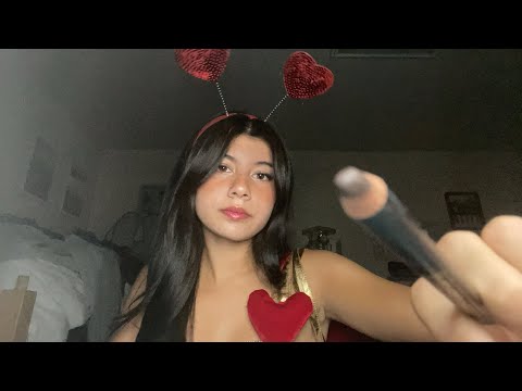 Friend gets you ready for a Halloween party! (Halloween rp asmr, soft spoken)