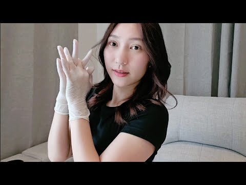 ASMR LATEX GLOVES XS SIZE RELAX SOUNDS  [ No Talking ] 🐖🐽 - RAINIE ASMR
