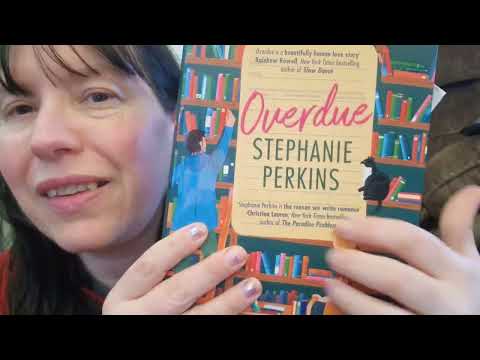 Book ASMR whispered cozy vibes relaxing reading rambles and show and tell
