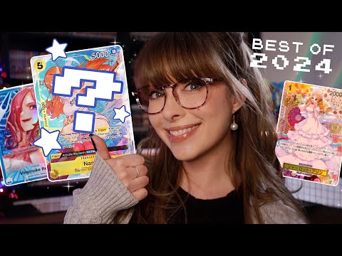 ASMR 🏆 Top 24 One Piece Card Pulls of 2024! 🏴‍☠️  (( A Relaxing TCG Countdown to Fall Asleep to!))