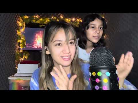 ASMR MI S0BR1NA ME MAQUILLA Y PEINA