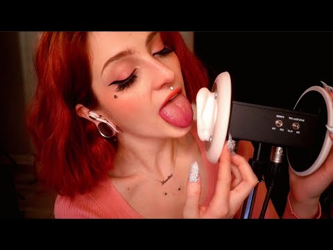Fast & Gentle 💗 Ear Eating + Tongue Flutters ASMR
