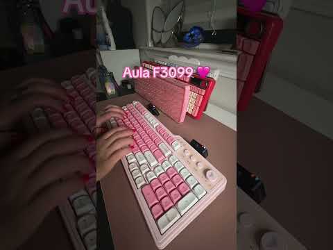 ASMR typing sounds- rate the keyboards ⌨️🌷 #asmr #asmrtyping #asmrkeyboard