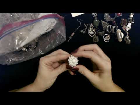 ASMR | Goodwill Jewelry Bag Show & Tell 2-5-2021 (Whisper)