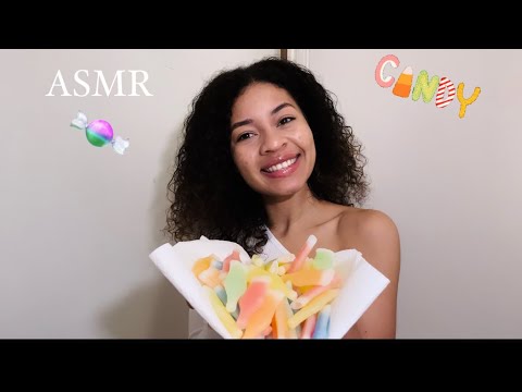 ASMR Español- COMIENDO NIK-L-NIP (wax bottle candy) *SONIDOS INTENSOS*