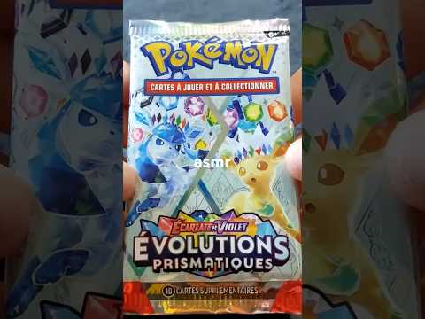 asmr ouverture boosters évolutions prismatiques