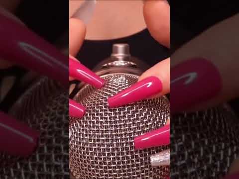 ASMR Mic Scratching without Cover & Bubble Wrap over Mic  #asmr #notalkingasmr #asmrsleep #shorts