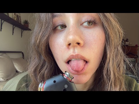 ASMR | Mic Biting, Tongue Swirling, and More Intense Tascam Mouth Sounds