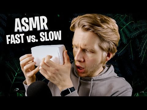 ASMR - FAST vs. SLOW Tapping | Was gefällt DIR?