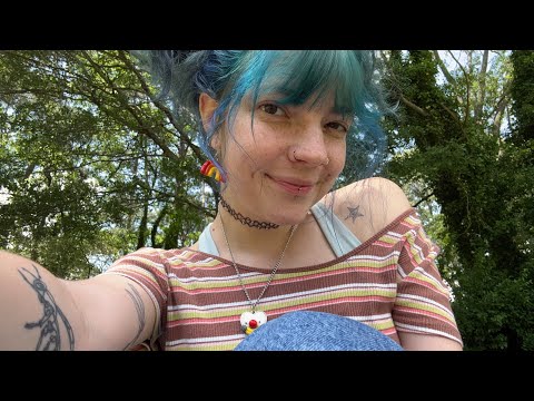 OUTDOOR ASMR | LOFI Tingles in my Backyard 🌳