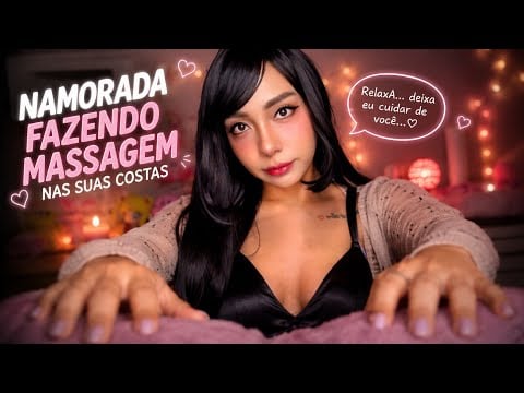 VOCÊ É MEU NAMORADO(A) E PRECISA DE UMA MASSAGEM 💆‍♂️ 💆‍♀️ #ASMR #wlw 