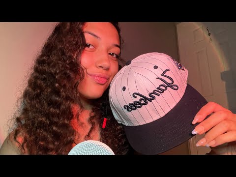 ASMR~ Hat tapping and scratching 🧢 hat collection pt 2 ✨