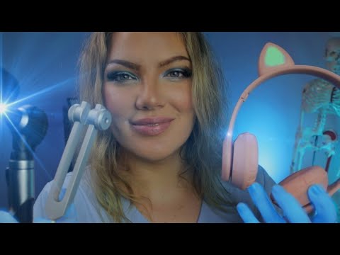 ASMR Ultimate Hearing Test but YOU CAN Close Your Eyes 🎧  Beep Test, Binaural Beats, in Ear Whispers