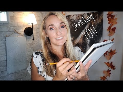 ASMR | Sassy Artist Sketches You Roleplay 