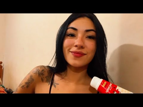 Asmr Fatos sobre mim com vários tappings e sons de bocas🩷caseirinho💤