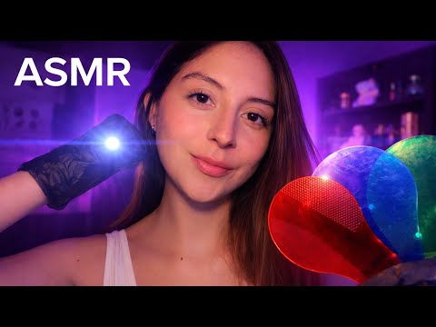 ASMR EXAMEN DE LA VISTA 👁️ Roleplay Médico 🩺