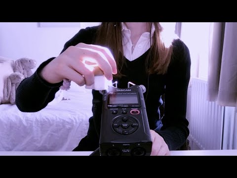 ASMR ✧･ﾟlots of intense tingly tascam TRIGGERS! ✨ 99.89% tingles!