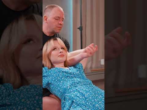 Stretching and massage | chiropractic adjustments for Irina #chiropractic