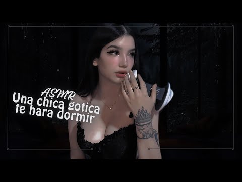 Una chica gótica te hará relajarte 😳🖤 Mouthsounds ASMR | SHCareta