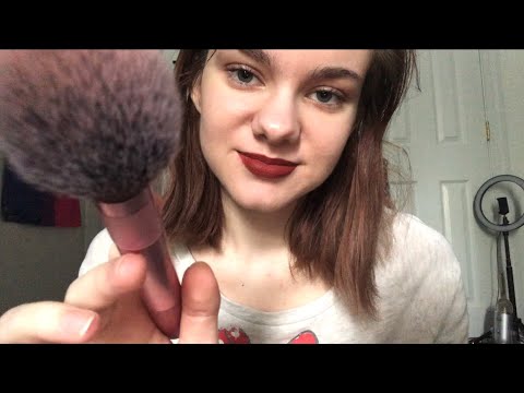 ASMR | Brushing Your Stress Away | LoFi, Face Brushing, Tapping