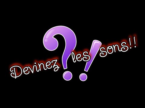 Asmr Français, Devinez les sons!