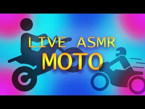 🏍Asmr français Live : Sortie Moto 🏍