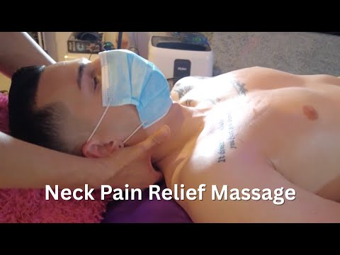 [ASMR] Neck Massage at Home | Deep Tissue Technique | No Talking
