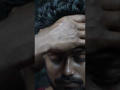 Strong Wrist Barber Deep Tissue Head And Back Massage With ASMR Neck Cracking #shorts
