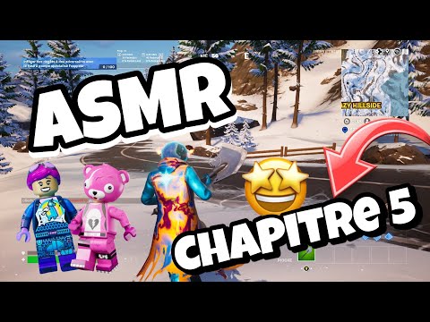 ASMR Français • Je découvre le NOUVEAU CHAPITRE 5 sur FORTNITE 😴💤 (chuchotements très puissants)