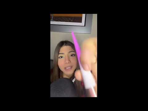 H ✨Tocando tu carita✨ YT： annyasmr ⧸ Tu @1 quiere ver este video ❤️ #as