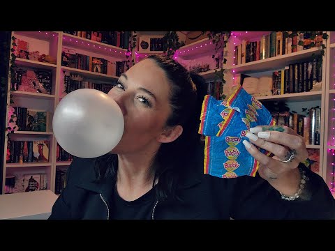 ASMR- Gum Chewing, Bubble Blowing (W/4 Pieces Of Anglo Bubbly- "Blows The Bigger Bubble") 🫧
