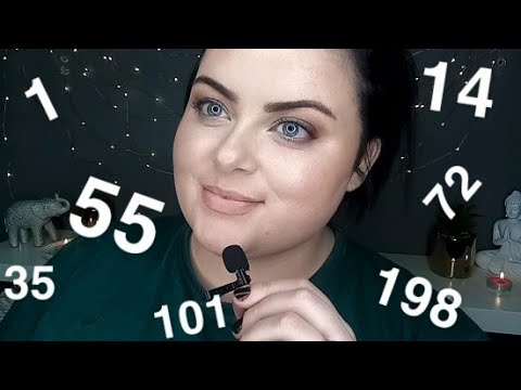 ASMR Counting You To Sleep