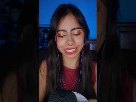 ASMR - maquiando voce igual a mim :D (mas voce nao quer as estrelinhas :( #asmr #asmrsounds #tingles