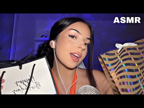 #ASMR - LES CADEAUX D’ANNIVERSAIRE POUR MON COPAIN 😴