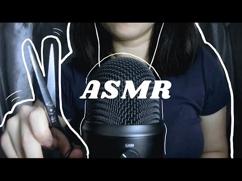 ASMR Haircut , Fast Scissors Sounds  , Relaxing hair cut 剪髮 剪刀 修剪聲音 tingle sounds