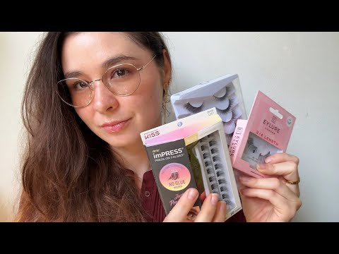 asmr doing your eyelash extensions roleplay 👁️🖌️✨