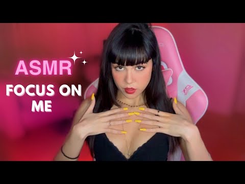 ASMR FOCUS ON ME 🎀 Enfócate en mi