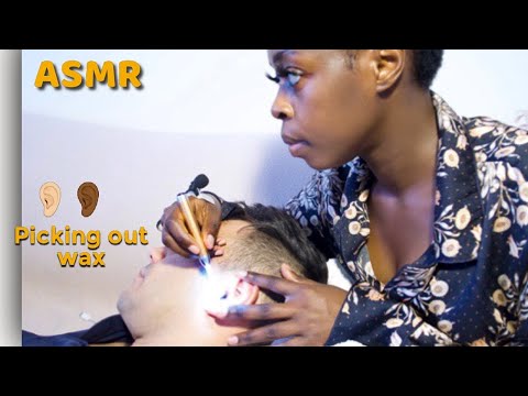 ASMR Picking Out 👂🏽 | Cleaning - Gentle Massage