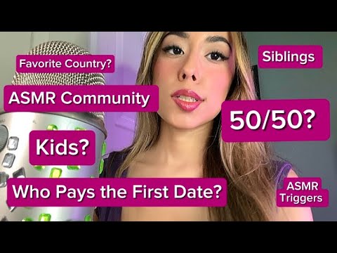ASMR Q&A 