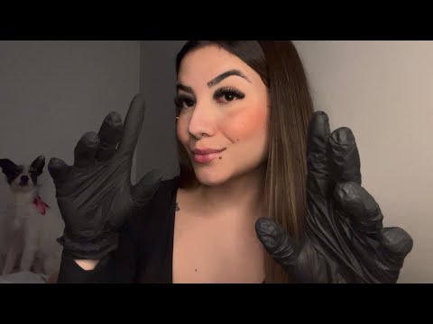 ASMR caseirinho sons de luva + sons de boca