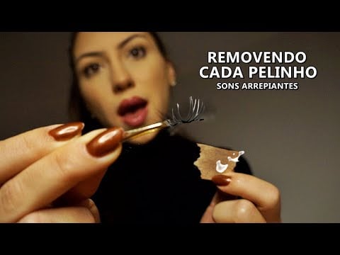 ASMR REMOVENDO cada PELINHO da sua SOBRANCELHA (sussurros, pinça e atenção pessoal)