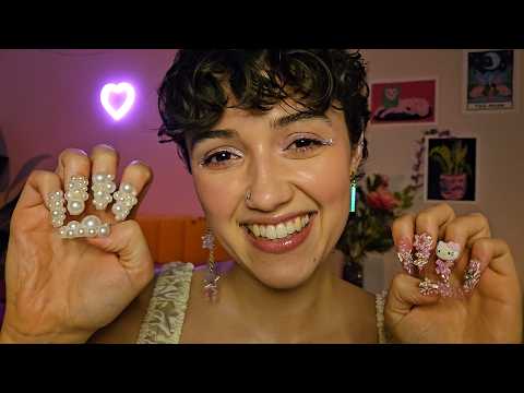 ASMR Tapping & Scratching With XL Nails 💅 (tingly, trigger test, whispered, sleepy & relaxing)